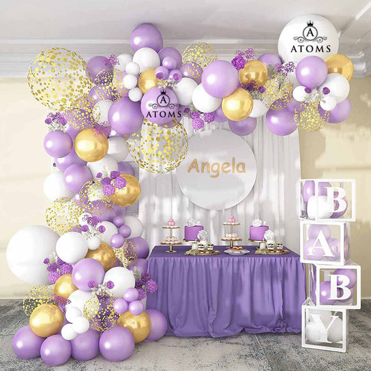 Purple  Balloon Arch Set