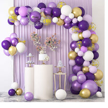 Load image into Gallery viewer, Purple Balloon Arch Set
